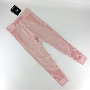 Puma NWT Pink Evostripe Evoknit 7/8 Tights, XS